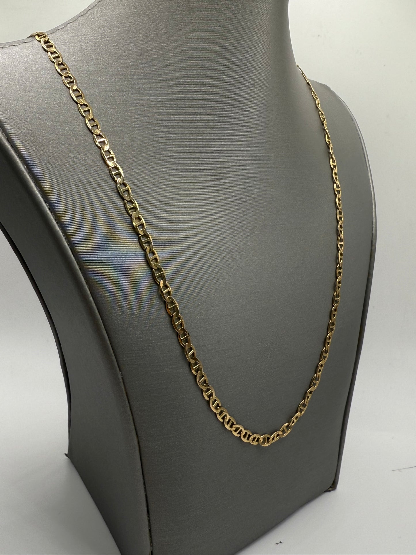 14Kt Yellow Gold Mariner Link Chain