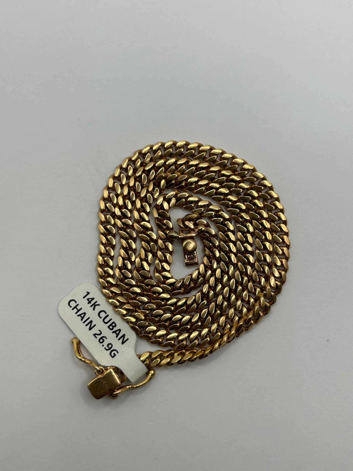 14KT Rose Solid Gold 4.2mm 20inch