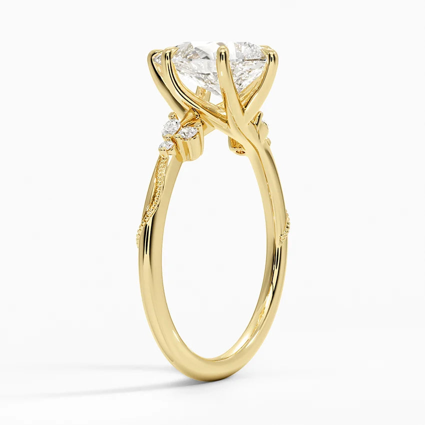 Pear Diamond Engagement Ring