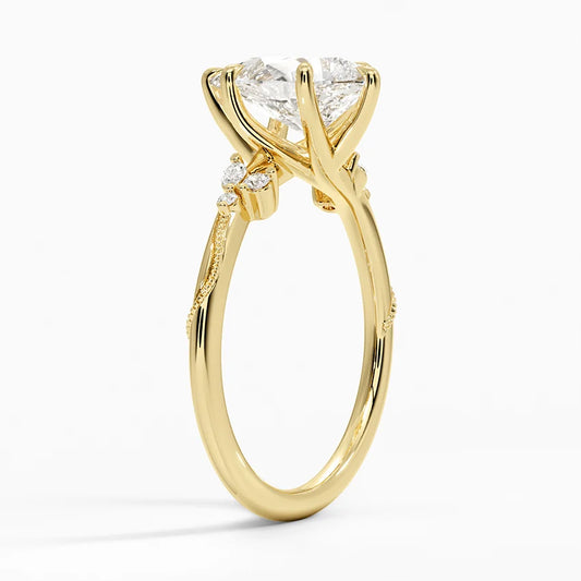 Pear Diamond Engagement Ring