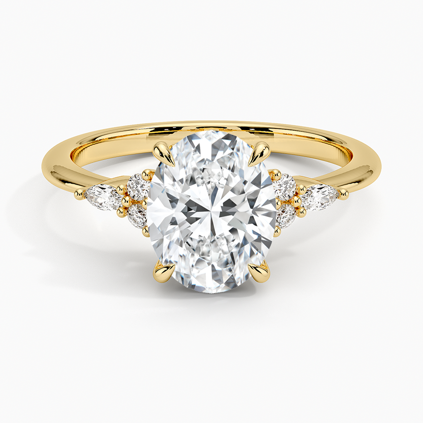 Oval Diamond Engagement Ring