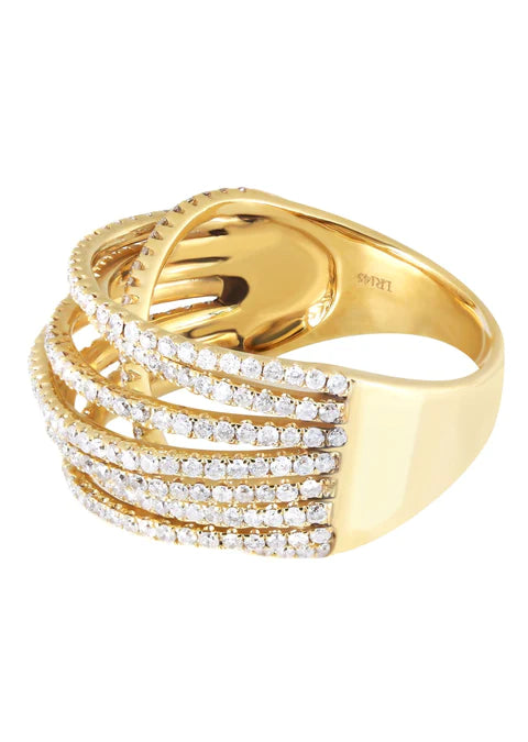 14K Ladies Diamond Cocktail Ring