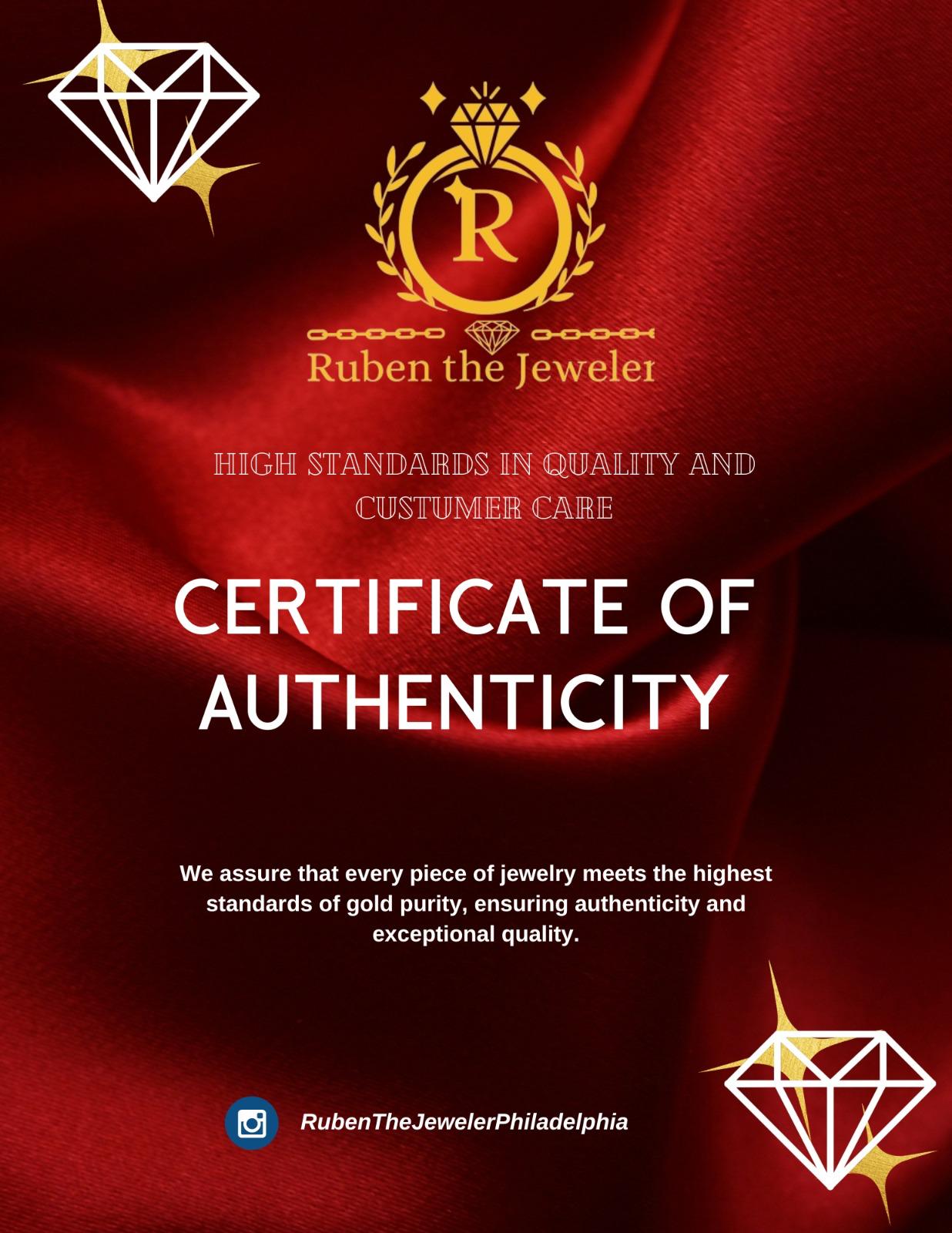 14KT Square Ladies Ring