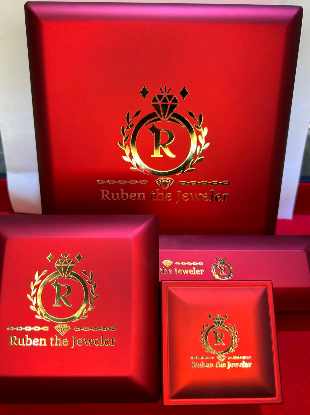 14KT Square Ladies Ring