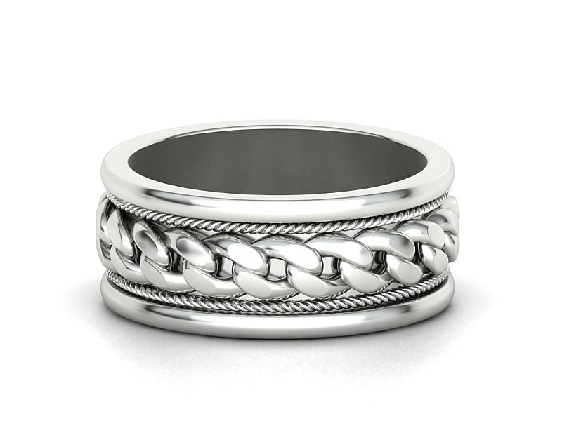 Cuban Wedding Band Ring