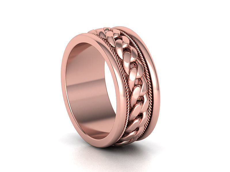 Cuban Wedding Band Ring