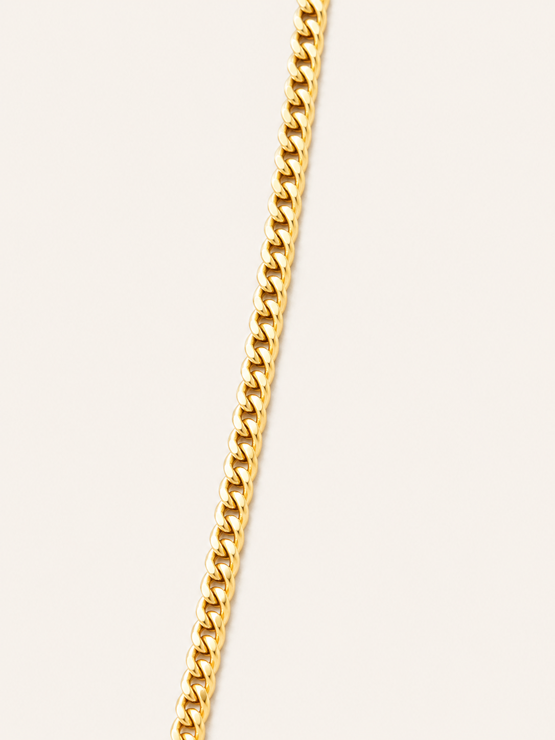10K Yellow Gold Thin Cuban Link Chain – 24" | 2mm