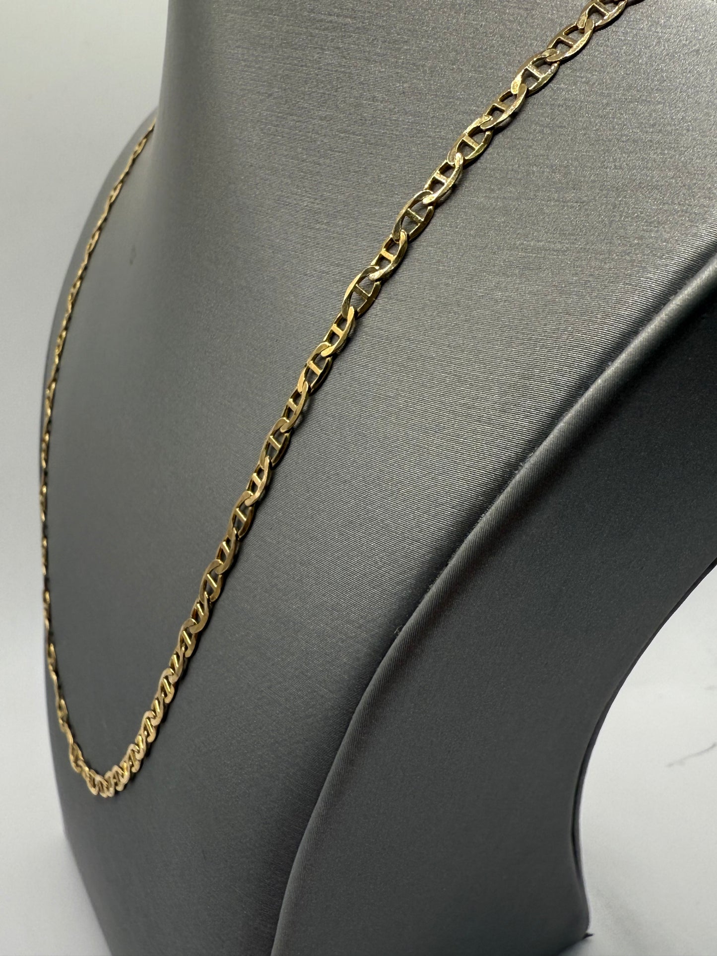 14Kt Yellow Gold Mariner Link Chain