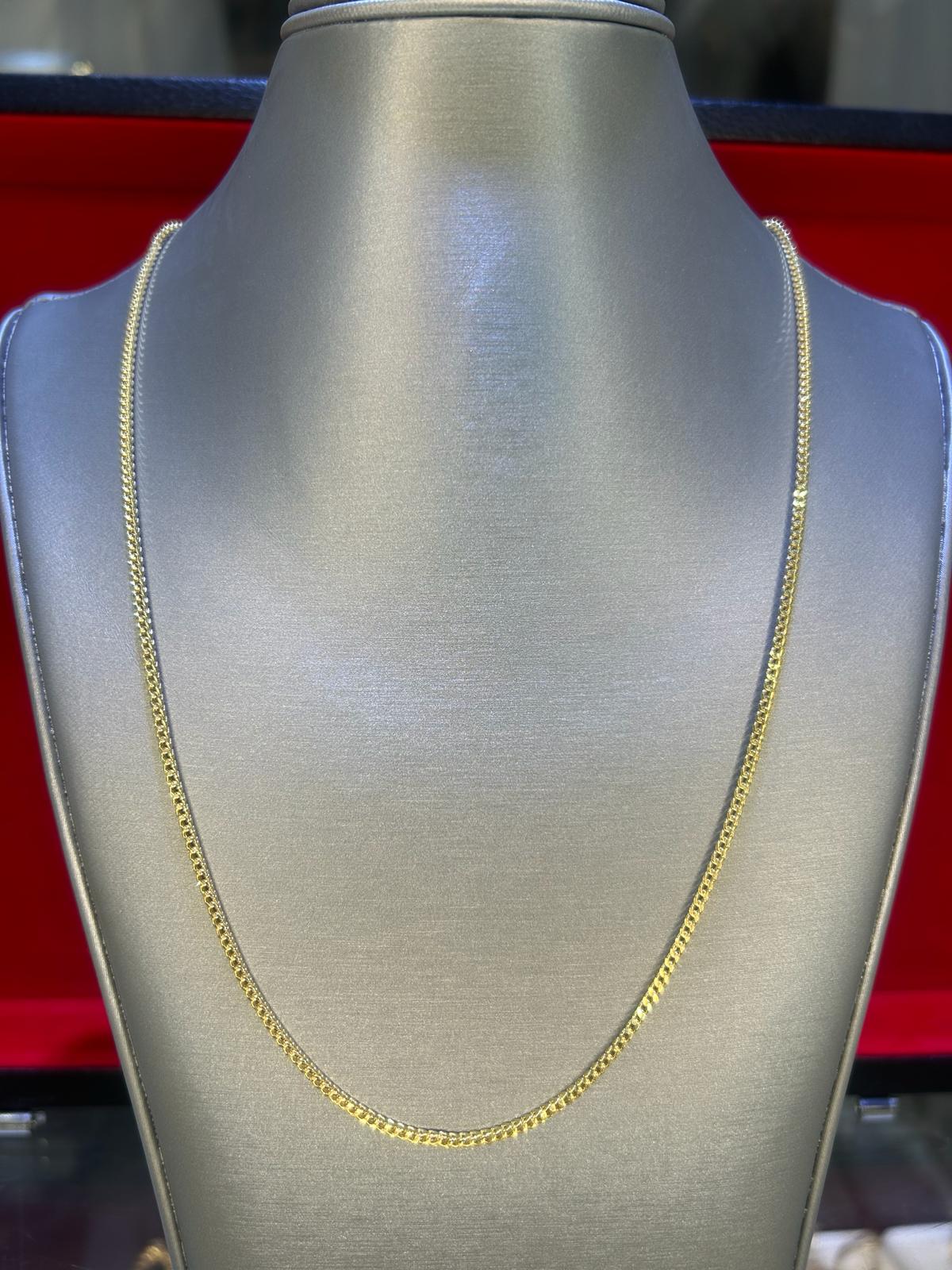 10K Gold Franco Chain 2mm