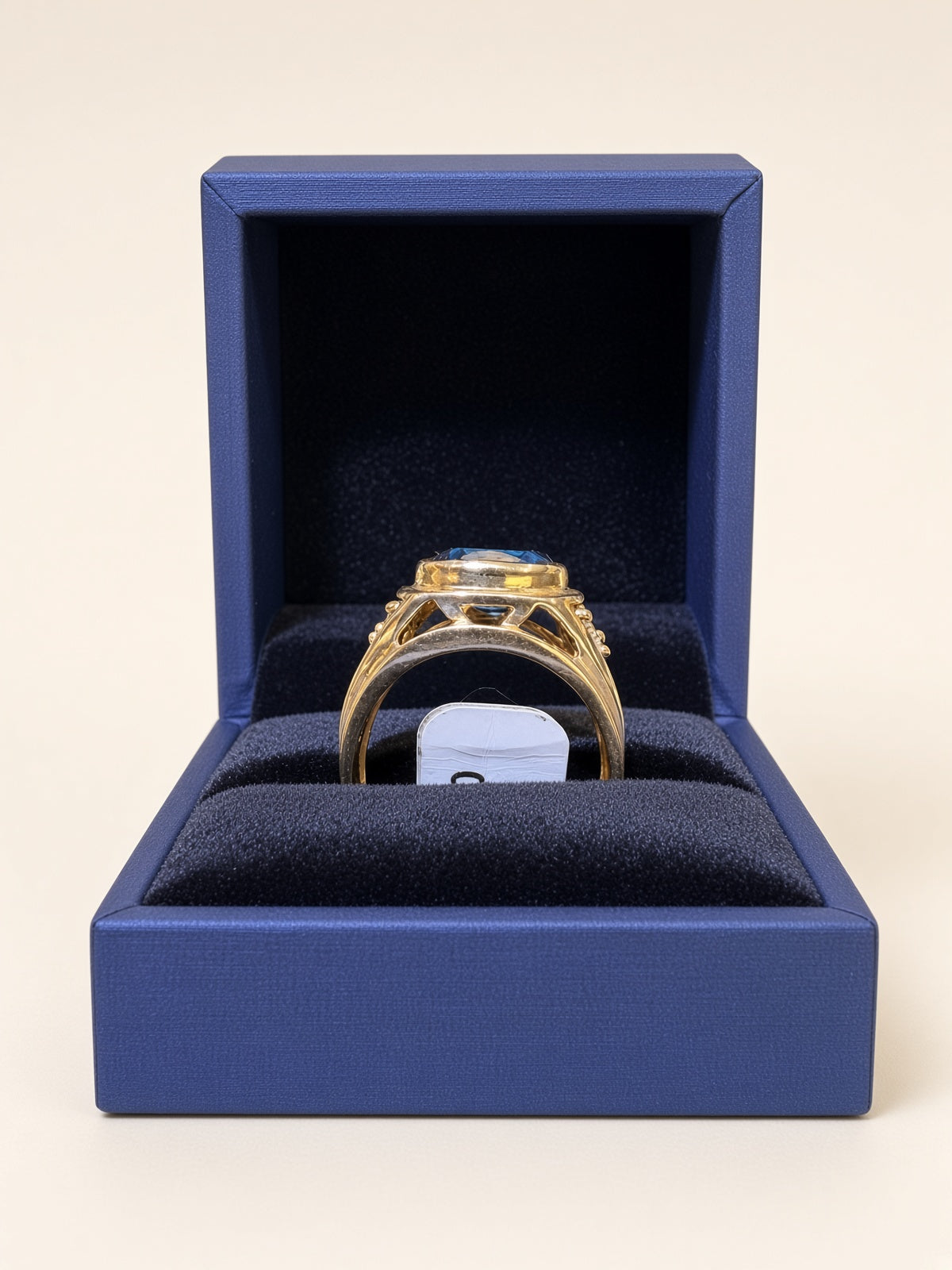 14K Yellow Gold December Zircon Ring – Size 10 | R1905