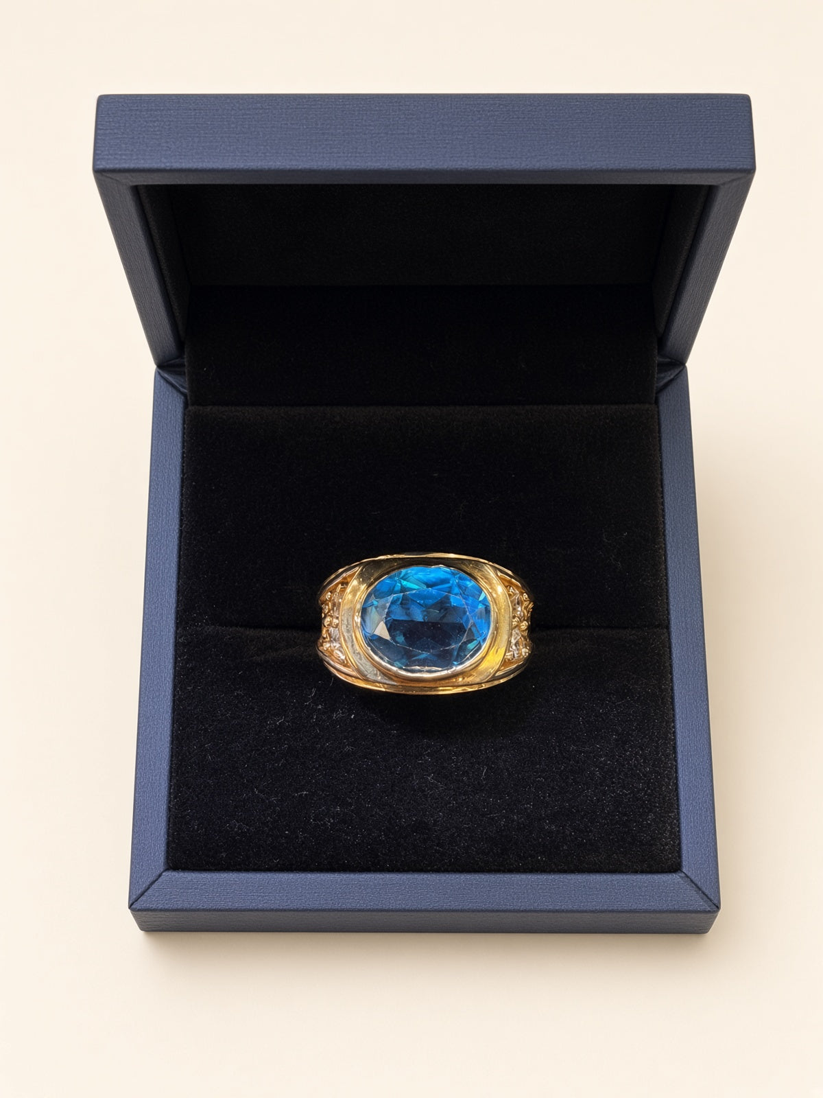 14K Yellow Gold December Zircon Ring – Size 10 | R1905