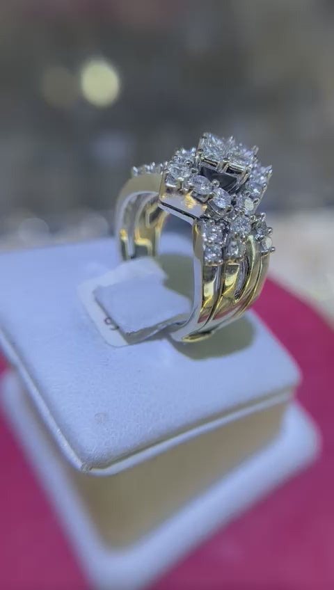 14KT DIAMOND ENGAGEMENT RING
