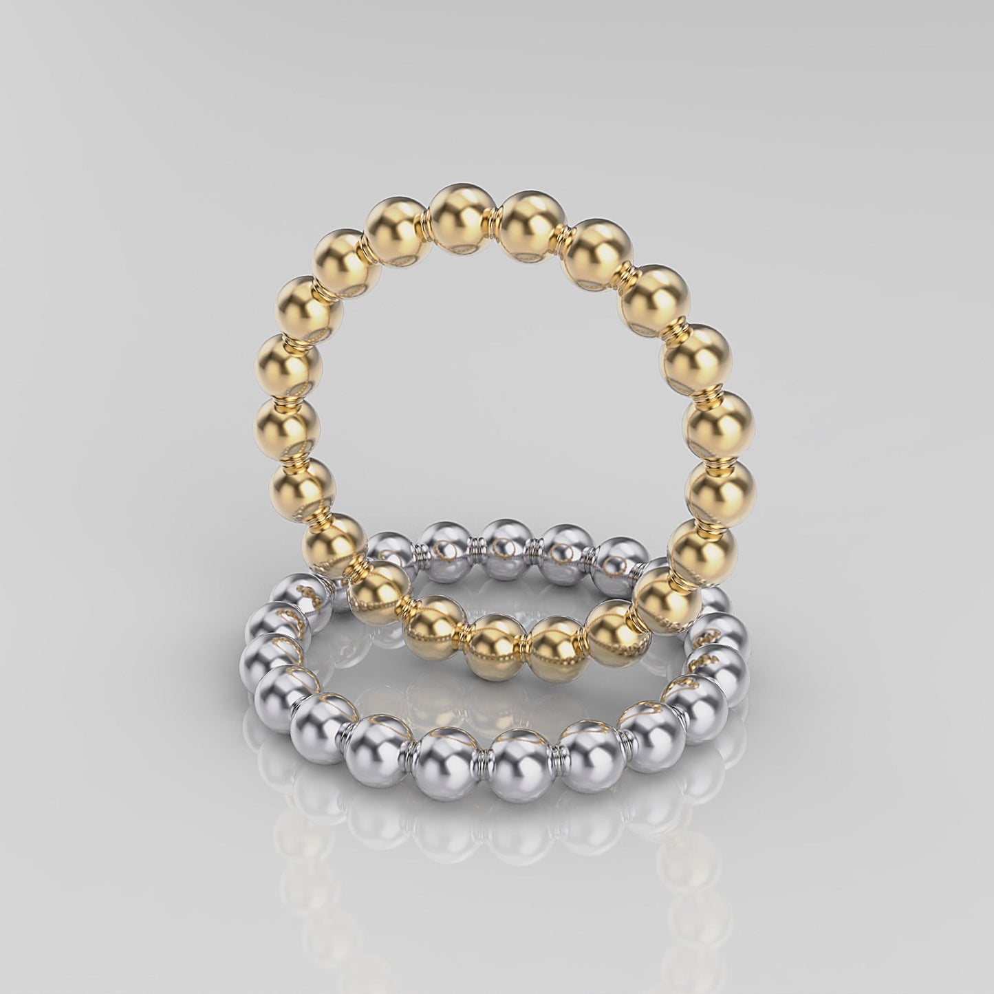 Gold Bead Ring