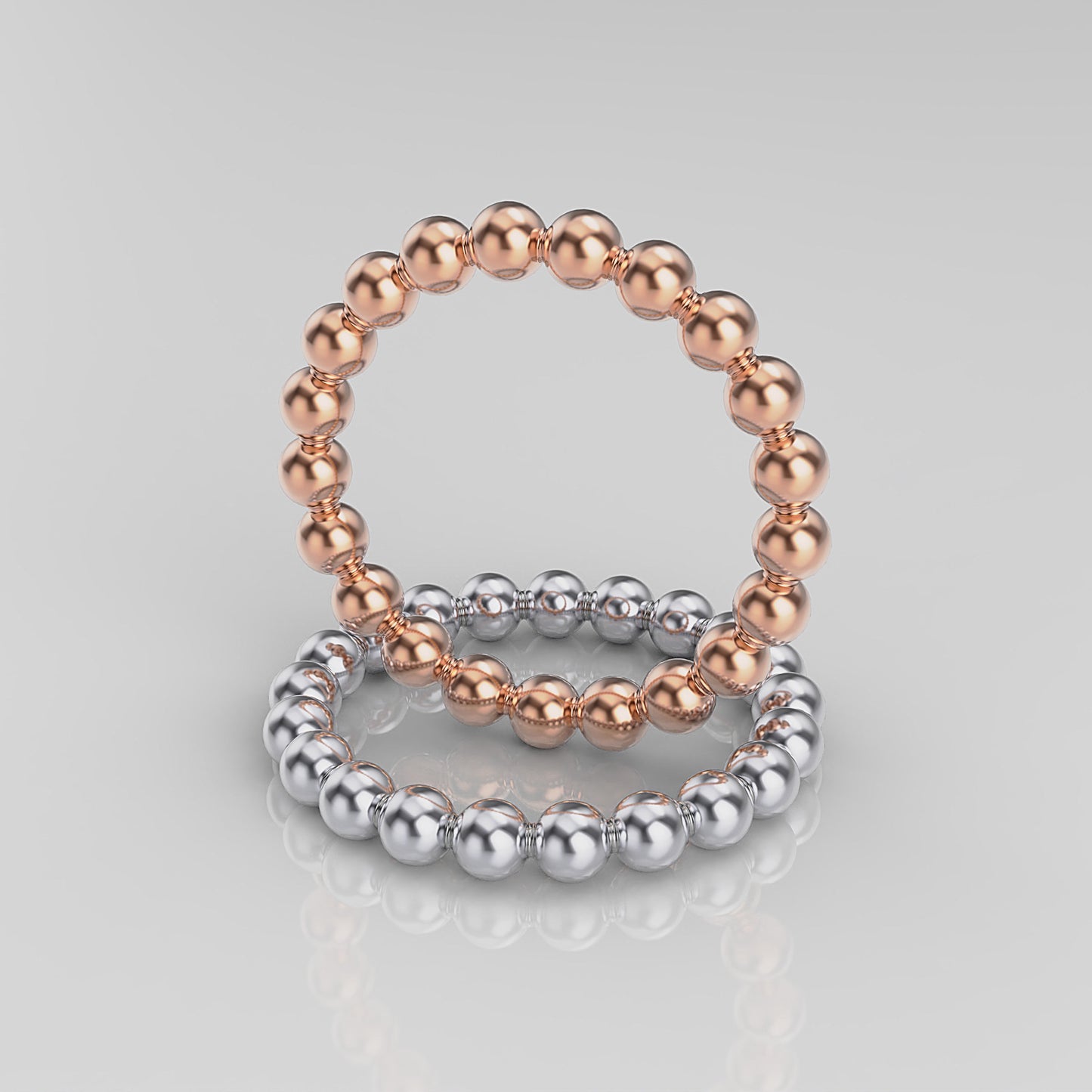 Gold Bead Ring