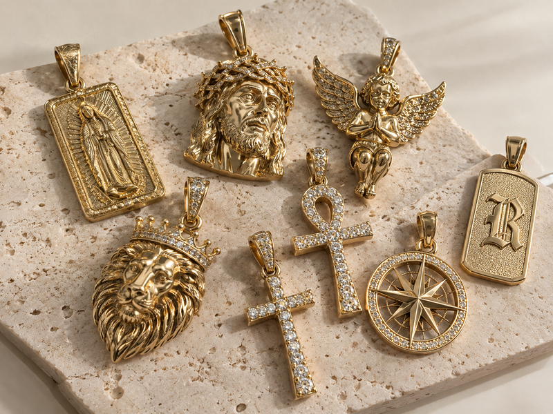 Gold Pendants
