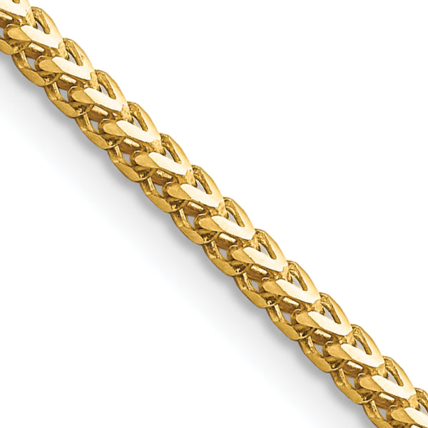 10K Gold Franco Chain 2mm
