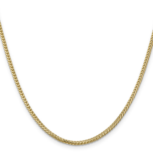 10K Gold Franco Chain 2mm