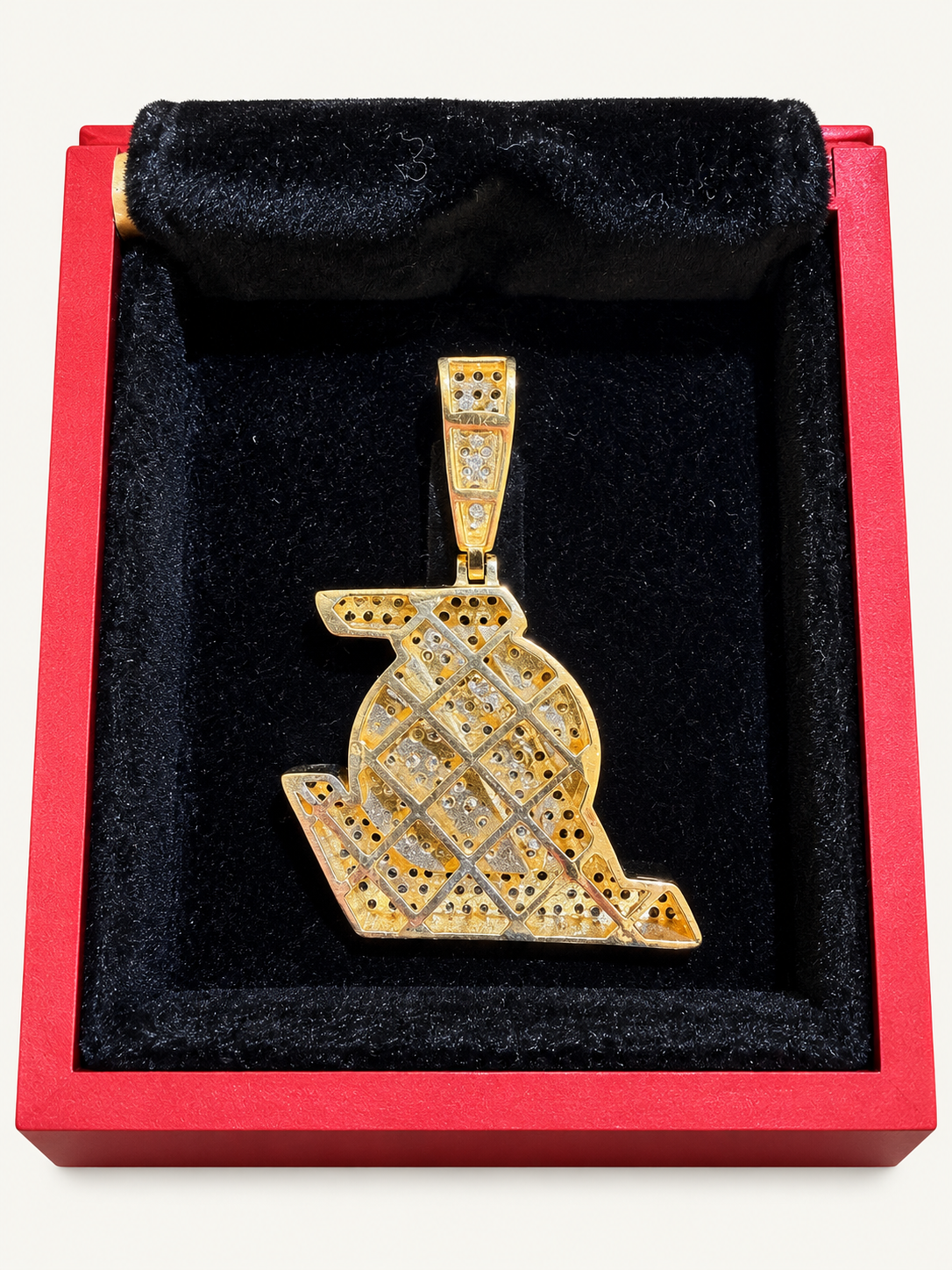 14K Yellow Gold Lakers Pendant – R783