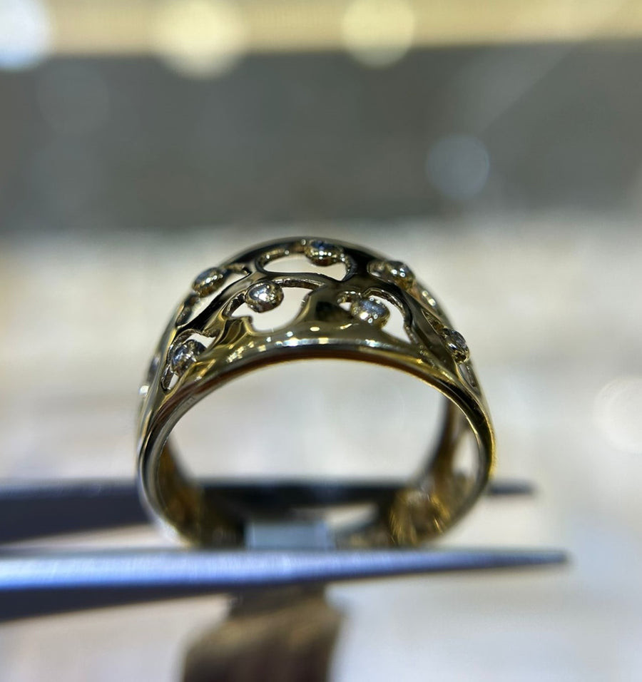 14KT DIAMOND RING