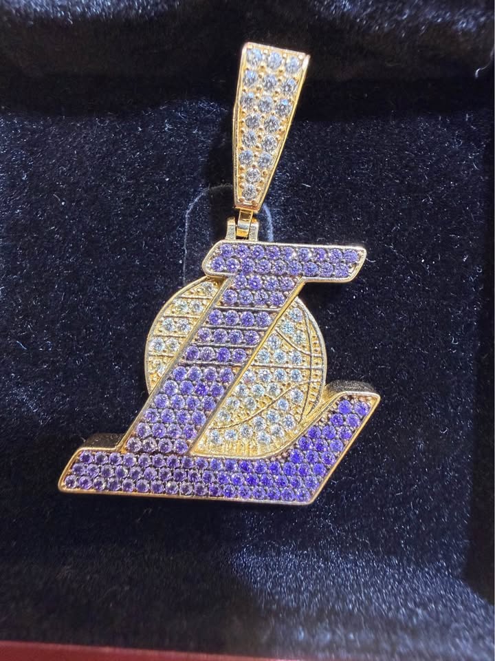 14K Yellow Gold Lakers Pendant – R783