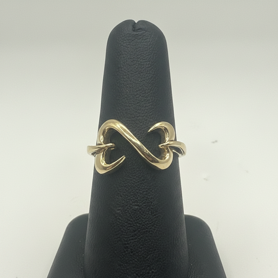 14KT Yellow Gold Infinity Ring