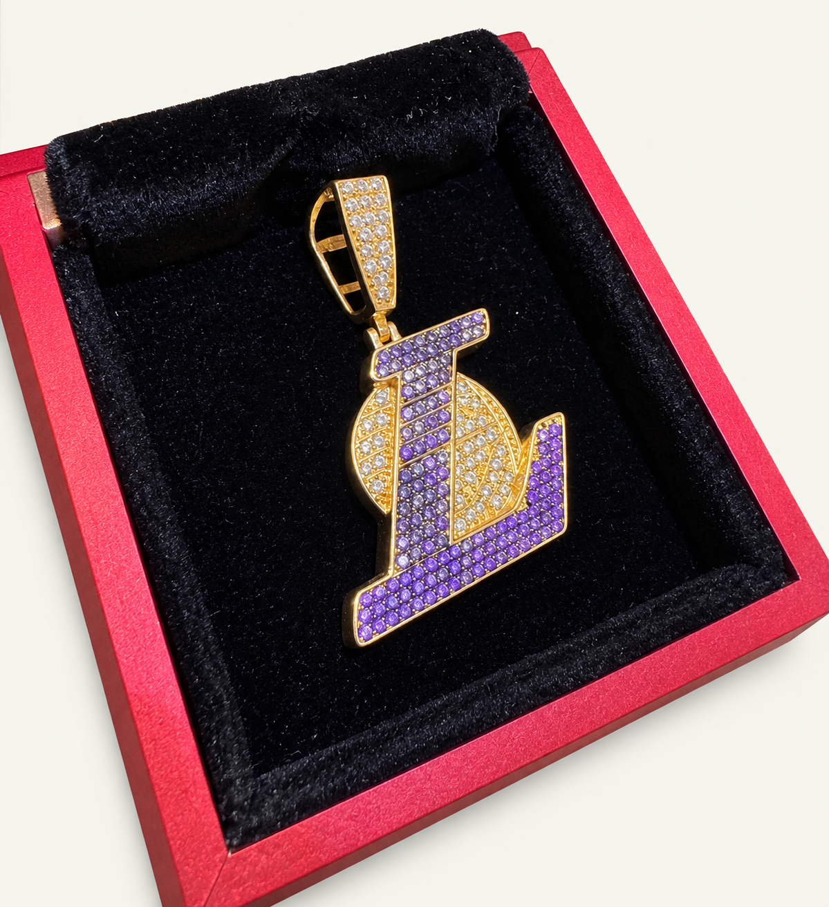 14K Yellow Gold Lakers Pendant – R783