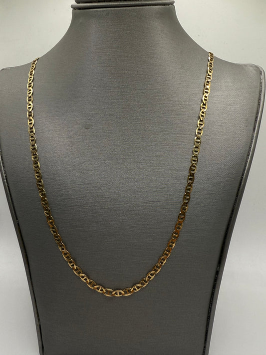 14Kt Yellow Gold Mariner Link Chain