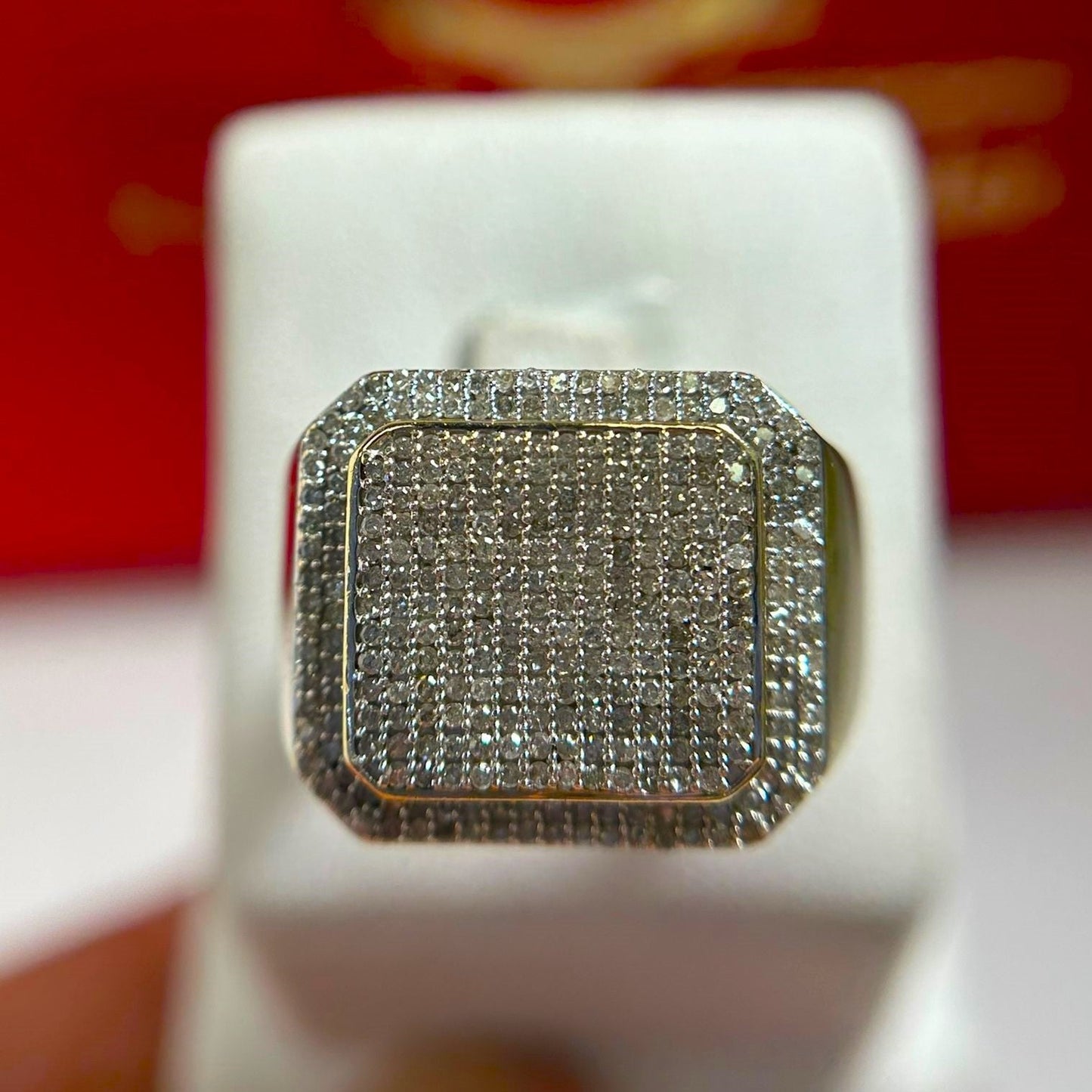 Father of Diamonds Gold Ring