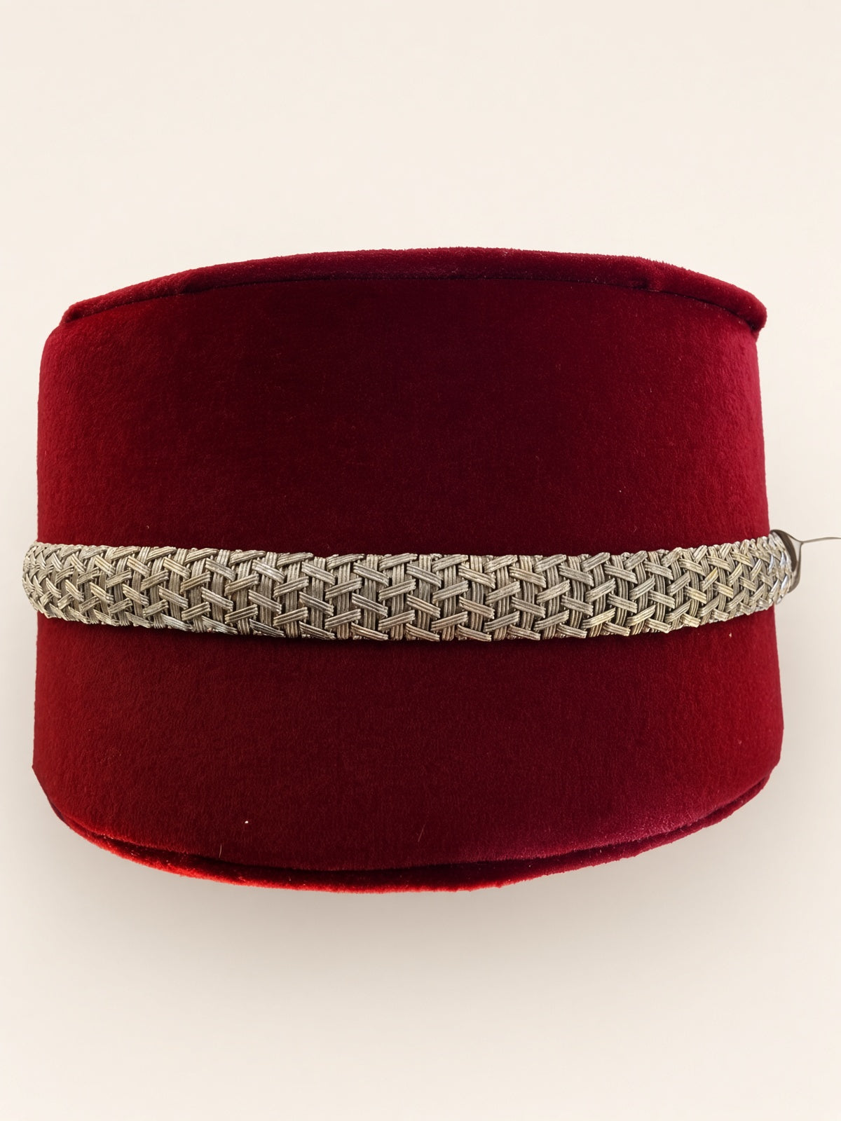 10KT White Gold Wheat Bracelet 10mm 7.5" – R162