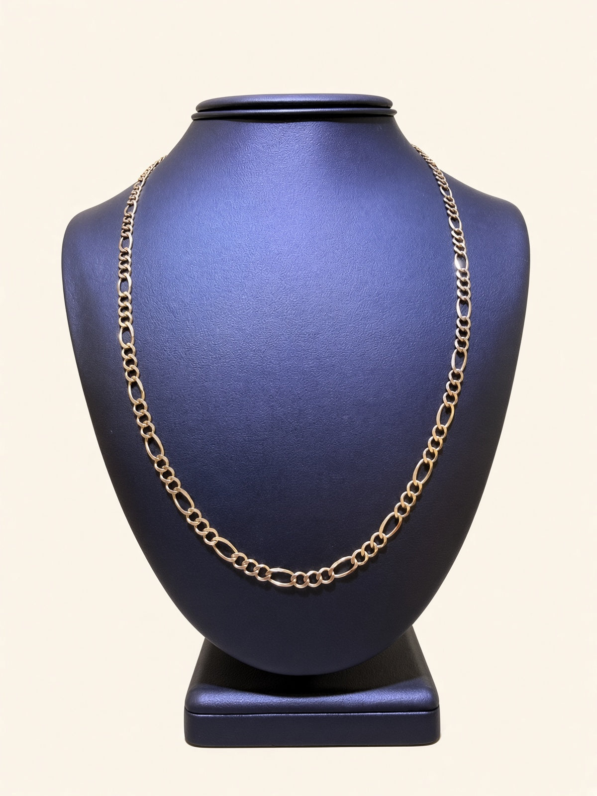 14K Yellow Gold Figaro Link Chain – 24" | 5mm | R1571